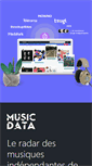Mobile Screenshot of musicdata.org